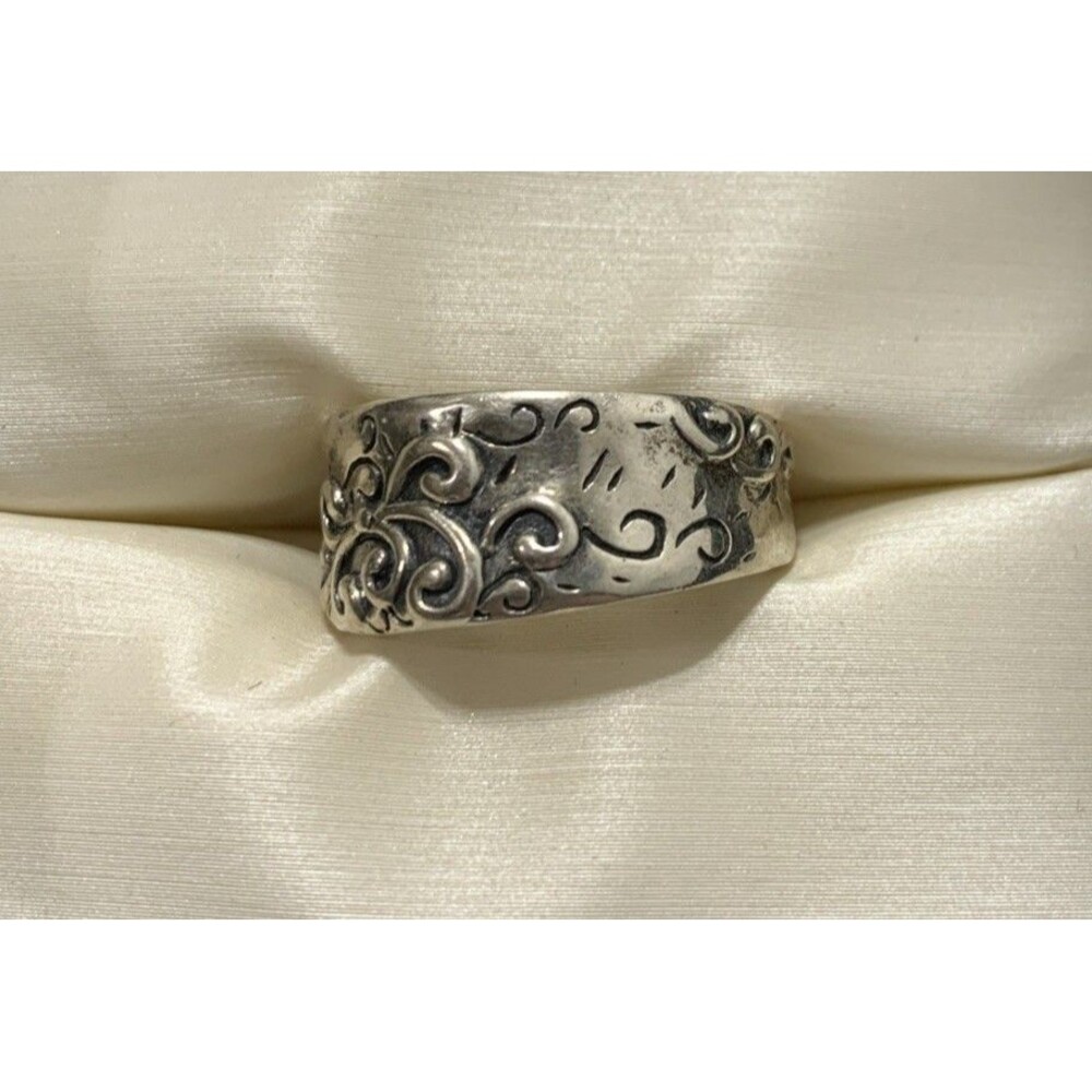 Silpada Poseidon Scroll Ring Size 9 R2753 Sterling Silver 925 Swirl Retired